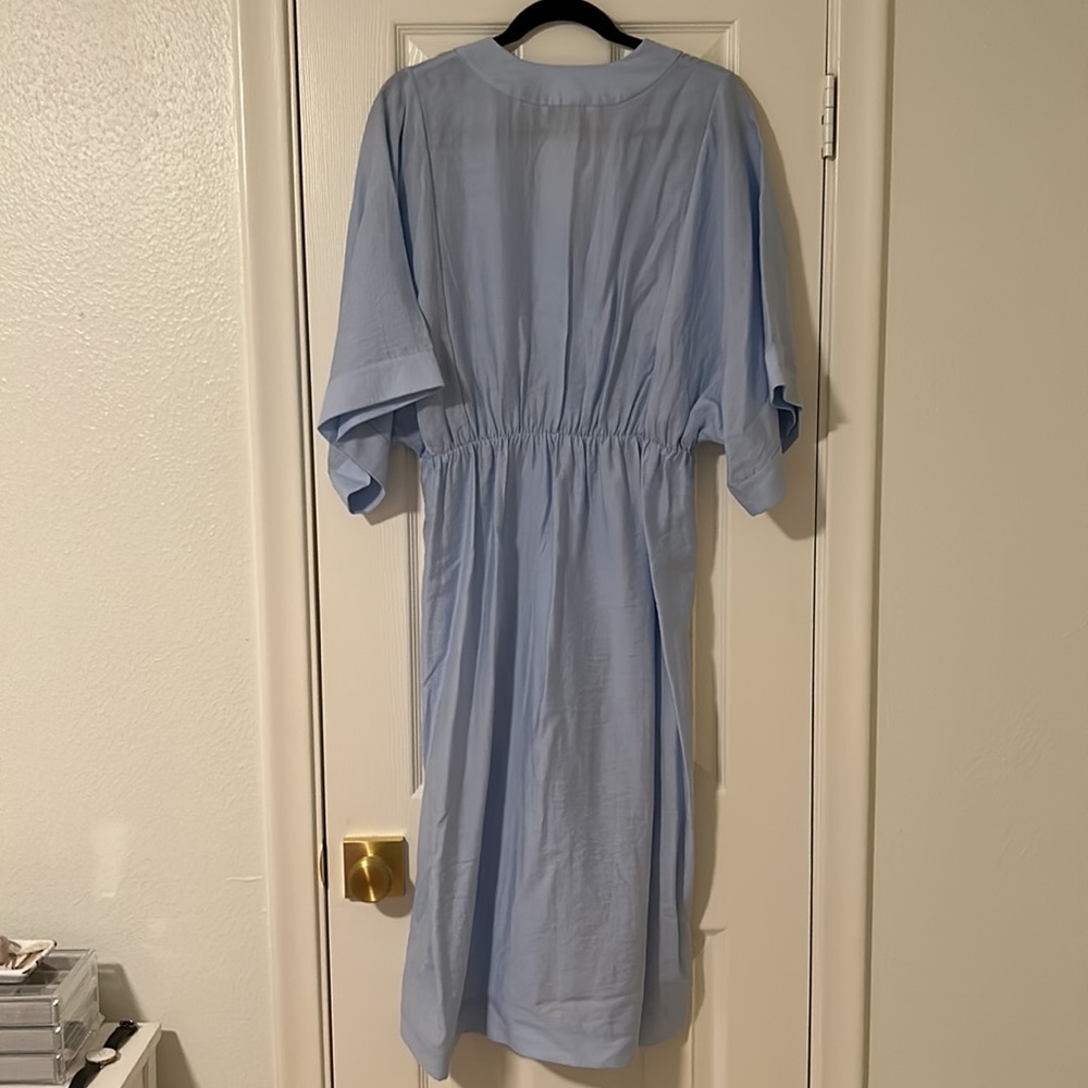 And Other Stories blue midi dress size small - Picture 3 of 3